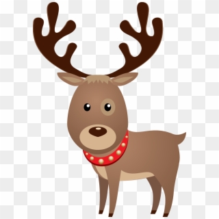 Merry Medisolving Deer - Cartoon, HD Png Download