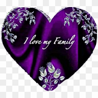 #family #love #heart #flowers #purple #freetoedit, HD Png Download