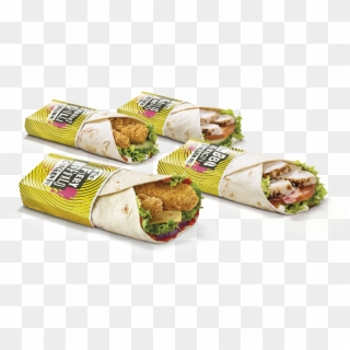 Wraps - Mcdonalds Wraps Of The Day, HD Png Download