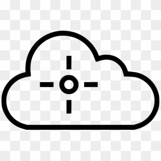 Bullseye Target Server Data - Cloud Web Icon, HD Png Download