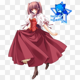 Anime Girl Dress Png, Transparent Png
