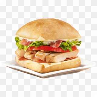 Chicken Ranch Sandwich With Beef Strips - Chicken Bacon Ranch Dq, HD Png Download