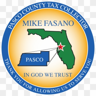 Mike Fasano Pasco County Tax Collector - Label, HD Png Download
