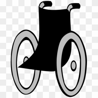 Wheelchair, Wheel Chair, Chairbound, Disabled, Black - Wheelchair Clipart, HD Png Download