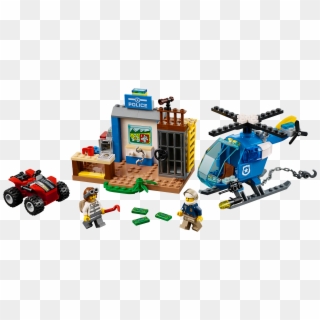 Mountain Police Chase - Lego Juniors Mountain Police Chase, HD Png Download