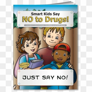 Smart Kids Say No To Drugs Activity Book - Kids Say No To Drugs, HD Png Download