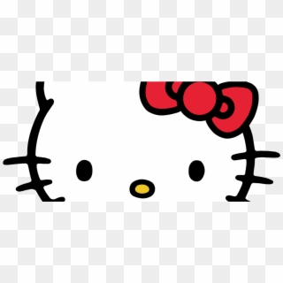 Hello Kitty Logo Head Hello Kitty Png Transparent Png 1153x501 Pngfind