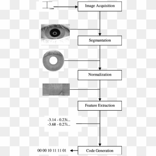 Block Diagram Of An Iris Recognition System Download - Circle, HD Png Download