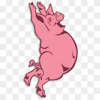Party With A Pig - Cartoon, HD Png Download