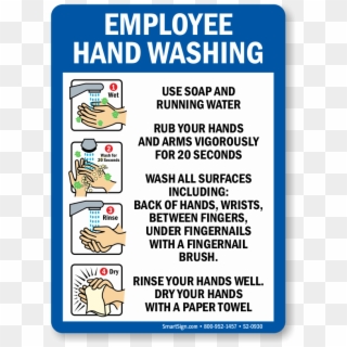 Zoom, Price, Buy - Employee Handwashing Sign Printable, HD Png Download