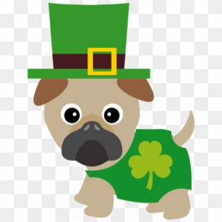 But, There's Also Corned Beef And Cabbage And “irish - St Patrick's Day Pug Clipart, HD Png Download