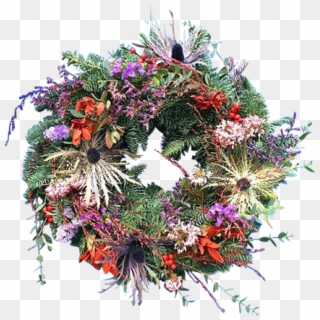 Wreath Of Dried Flowers - Bouquet, HD Png Download