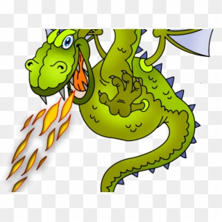Mythical Clipart Fire Breathing Dragon - Dragon Clipart No Background, HD Png Download