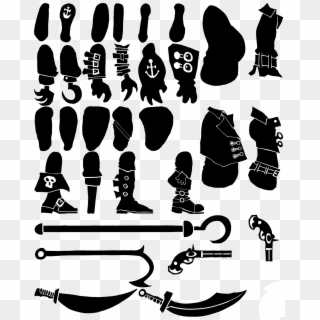 20 Jul 2010 - Pirate Body Parts, HD Png Download
