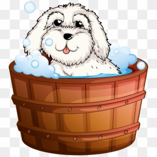 Cães & Gatos White Background Photo, Cute Animals Images, - Cartoon Dogs In Bath, HD Png Download