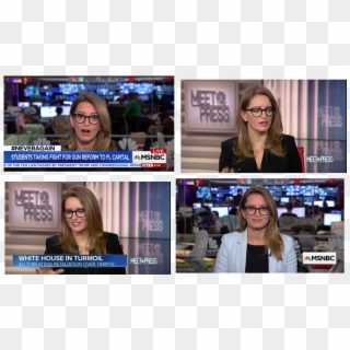 Katy Tur Glasses - Girl, HD Png Download