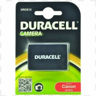 Duracell Drce12 Li Ion Akku 750 Mah Für Canon Lp E12 - Duracell, HD Png Download