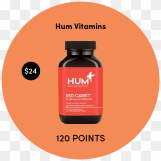 Hum Vitamins Red Carpet - Label, HD Png Download