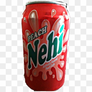 #can #soda #pop #nehi #peach #flavor #drink #thirsty - Nehi Peach Soda Cans, HD Png Download
