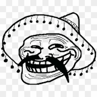 #mexican Troll Face - Mexican Troll Face Png, Transparent Png
