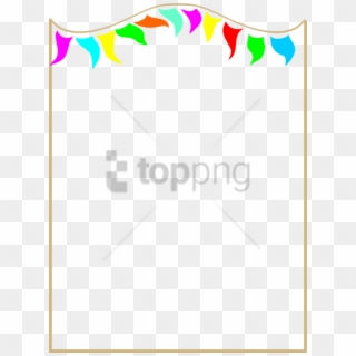 Free Png Colorful Frames And Borders Png Png Image - Colorful Design Border Png, Transparent Png