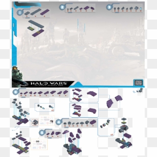 Halo Mega Bloks Ghost Instructions, HD Png Download