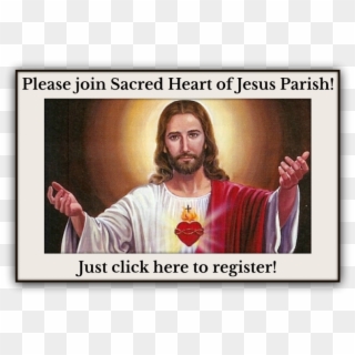 Jesus Welcoming New Parishoners - Love Jesus Christ, HD Png Download