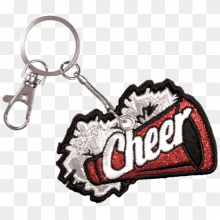 Megaphone And Pom Keychain - Keychain, HD Png Download