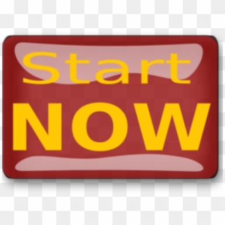 Get Started Now Button Clipart - Start Now Icon, HD Png Download