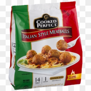 Cooked Perfect Meatballs 14 Oz, HD Png Download