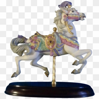 Lenox 1990 Carousel Charger Horse Animal Collection - Carousel Horse Transparent Background, HD Png Download