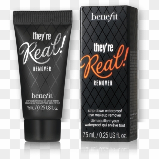 They're Real Remover Sample - Benefit They Re Real Remover, HD Png Download
