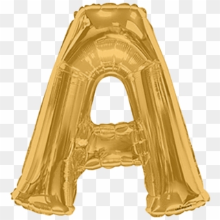 Giant Gold Mylar Balloon Letter A Instaballoons Letters - Arch, HD Png Download