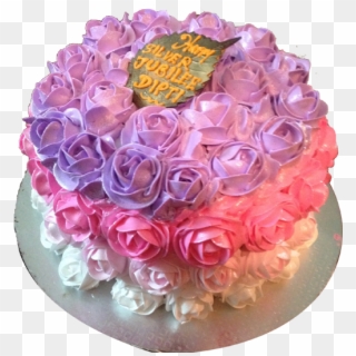 Flower Cake Design, HD Png Download