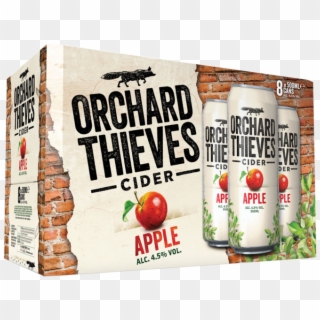 Orchard Thieves 8 X 500ml Fa 3d - Orchard Thieves Cider Cans, HD Png Download