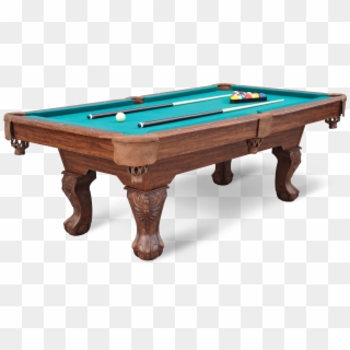 90 In Westford Billiard Table With Cue Rack And Dartboard - Cue Sports, HD Png Download