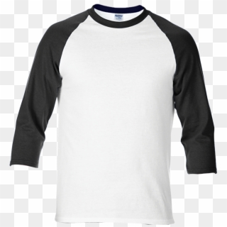Blank Shirt Png - Blank Raglan T Shirt, Transparent Png