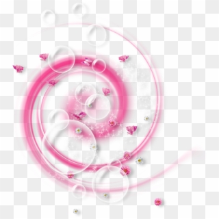 #mq #swirl #swirls #pink #bubble #bubbles #butterfly - Portable Network Graphics, HD Png Download