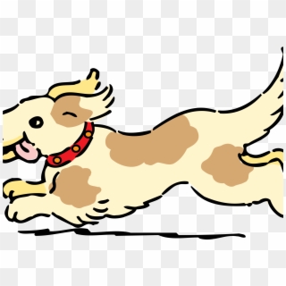 This Free Icons Png Design Of Happy Running Dog - Dog Running Gif Clipart, Transparent Png