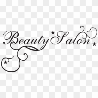 Free Pictures Of Beauty Salon - Calligraphy, HD Png Download