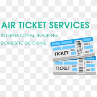 Airplane Ticket Flight Booking, HD Png Download