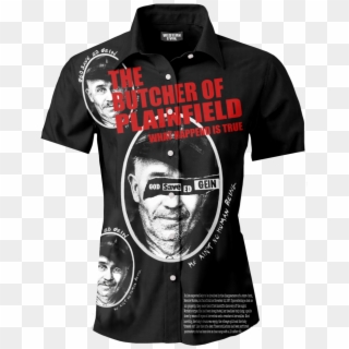 God Save Ed Gein Limited Edition Button Down Shirt - Polo Shirt, HD Png Download