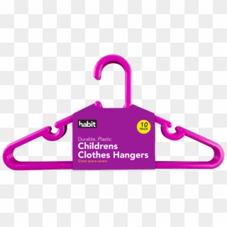 Childrens Clothes Hangers - Clothes Hanger, HD Png Download