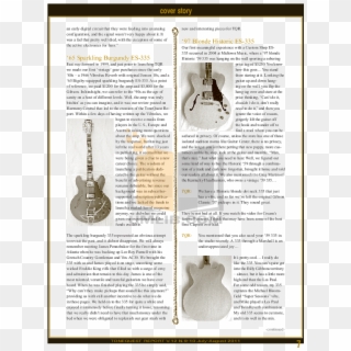 Gibson Guitar 50th Anniversary Sg Standard 24 Pdf Page - “bernard G. (bernie) Silberstein (1905–1999)", HD Png Download