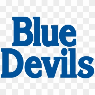 Duke University Wordmark Blue Devils - Duke Blue, HD Png Download