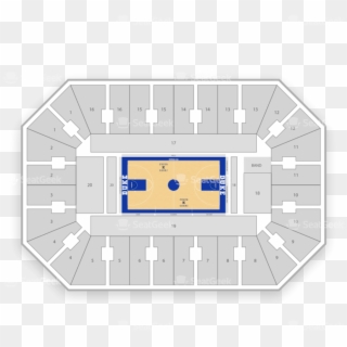 Duke Blue Devils Basketball Seating Chart - Cameron Indoor Seating Chart, HD Png Download