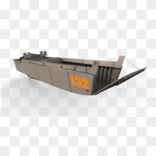 Load In 3d Viewer Uploaded By Anonymous - Landing Craft Mechanized, HD Png Download