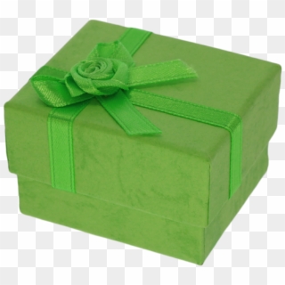 Ring Box Jewelry Box Rectangular Green - Box, HD Png Download