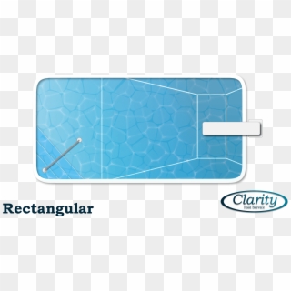 Rectangular Shape Swimming Pool Shape Configuration - Swimming Pool, HD Png Download