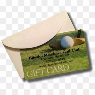 Gift Cards May Be Used For All Purchases Made In Blissful - Pitch And Putt, HD Png Download
